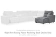 Modmax Power Reclining Sectional with Chaise - Bargain Furniture (Detroit, MI)