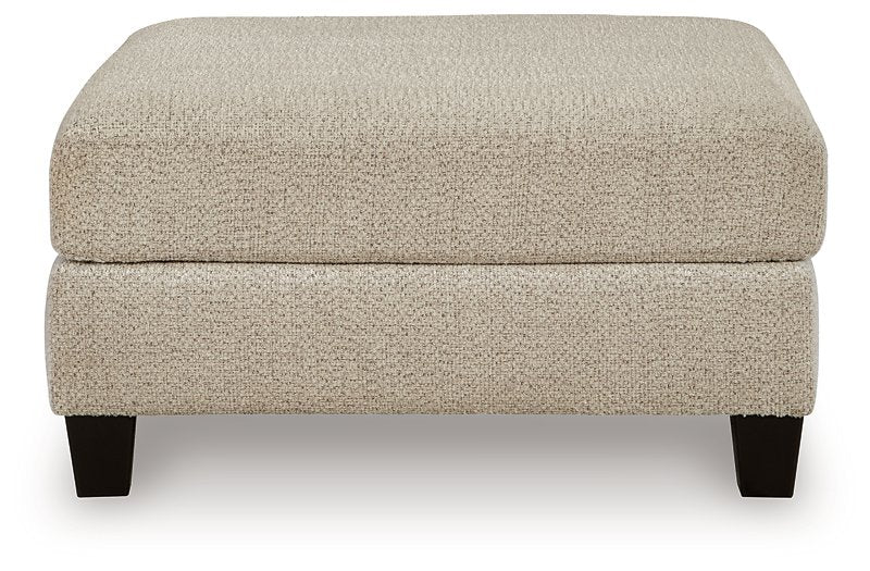 Steelwater Retreat Oversized Accent Ottoman - Bargain Furniture (Detroit, MI)