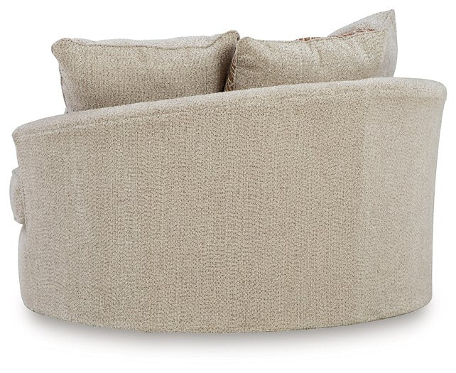 Steelwater Retreat Oversized Swivel Accent Chair - Bargain Furniture (Detroit, MI)