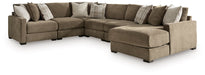 Camellia-Court Sectional with Chaise - Bargain Furniture (Detroit, MI)