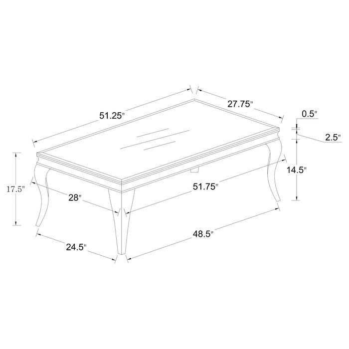 Carone Coffee Table Sets - Bargain Furniture (Detroit, MI)