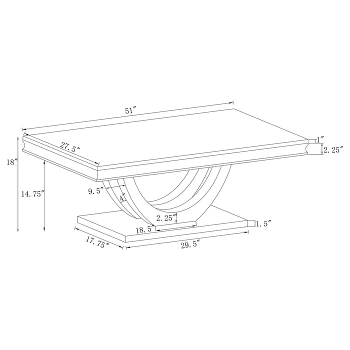 Kerwin Coffee Table Sets - Bargain Furniture (Detroit, MI)