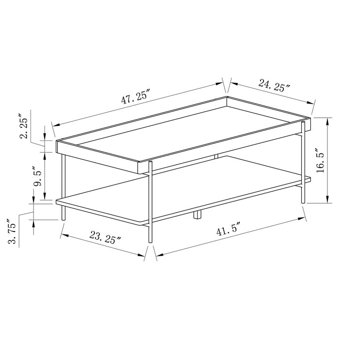 Fallon Coffee Table Sets - Bargain Furniture (Detroit, MI)