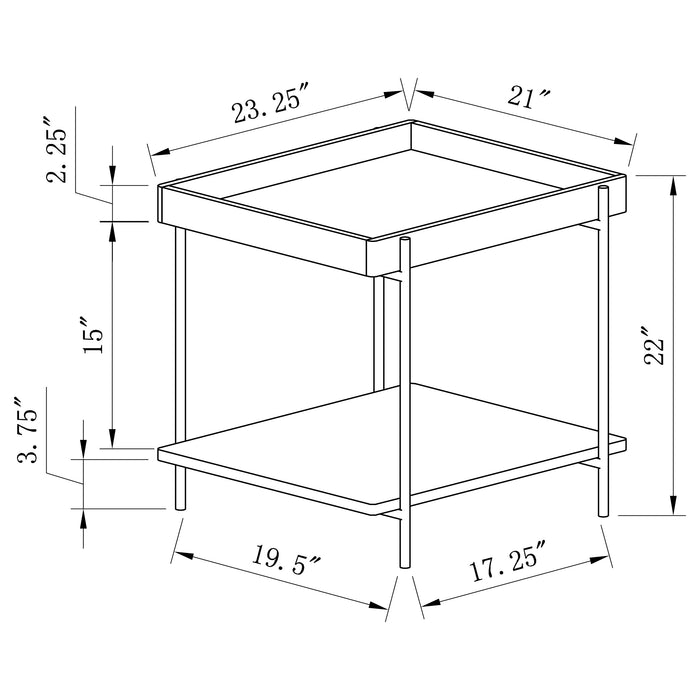 Fallon Coffee Table Sets - Bargain Furniture (Detroit, MI)