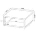 Frisco Coffee Table Sets - Bargain Furniture (Detroit, MI)