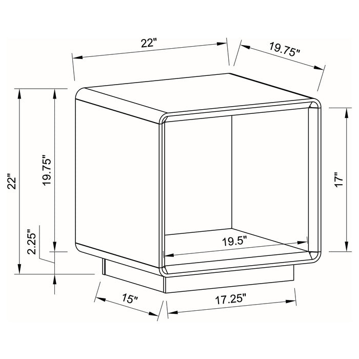 Paseo End & Side Tables - Bargain Furniture (Detroit, MI)