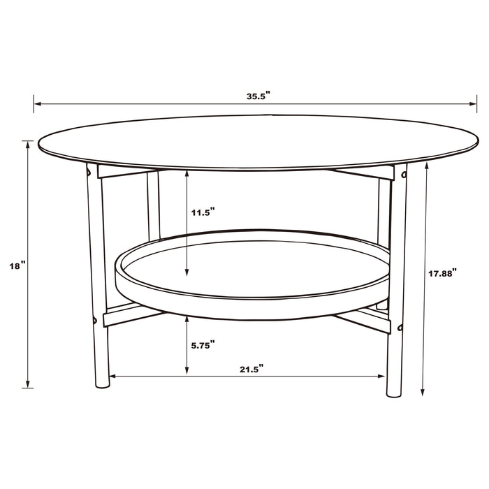 Delfin Coffee Table Sets - Bargain Furniture (Detroit, MI)