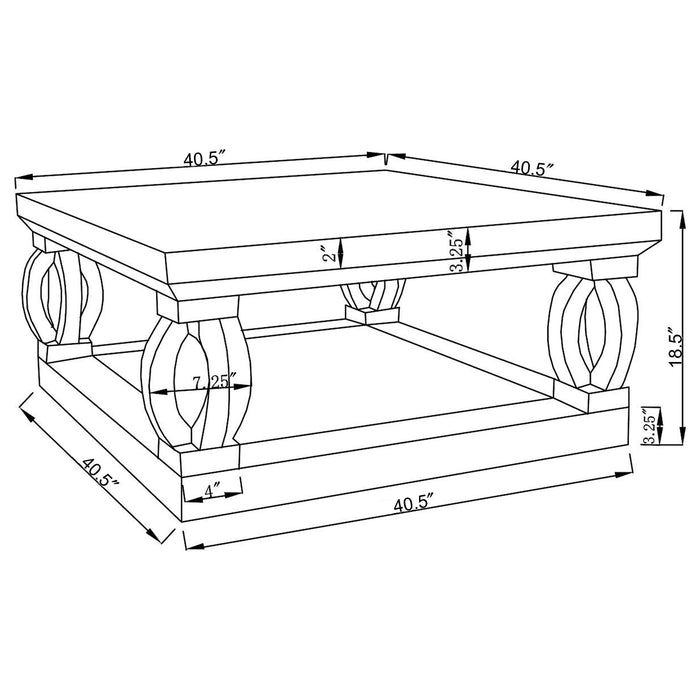 Amalia Coffee Table Sets - Bargain Furniture (Detroit, MI)