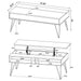 Fanning Coffee Table Sets - Bargain Furniture (Detroit, MI)