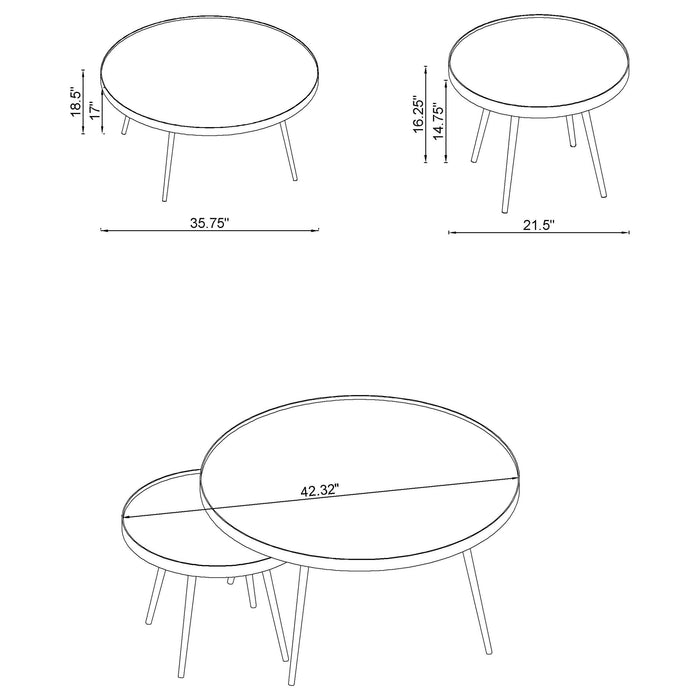 Kaelyn Coffee Table Sets - Bargain Furniture (Detroit, MI)