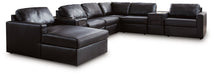 Modmax II Sectional with Chaise and Audio Consoles - Bargain Furniture (Detroit, MI)