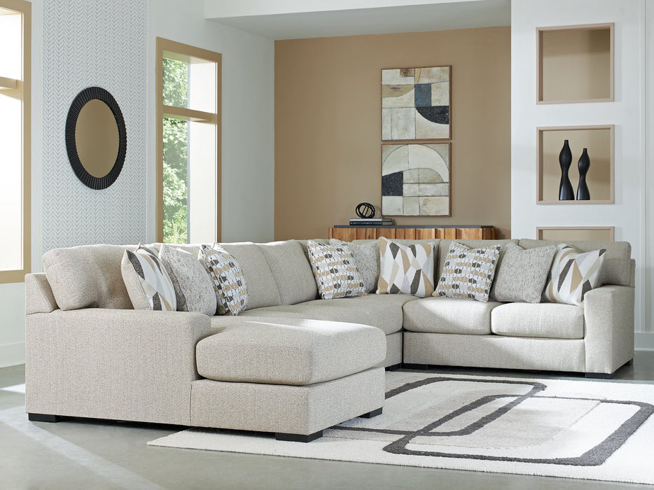Laurelgrove Sectional with Chaise - Bargain Furniture (Detroit, MI)
