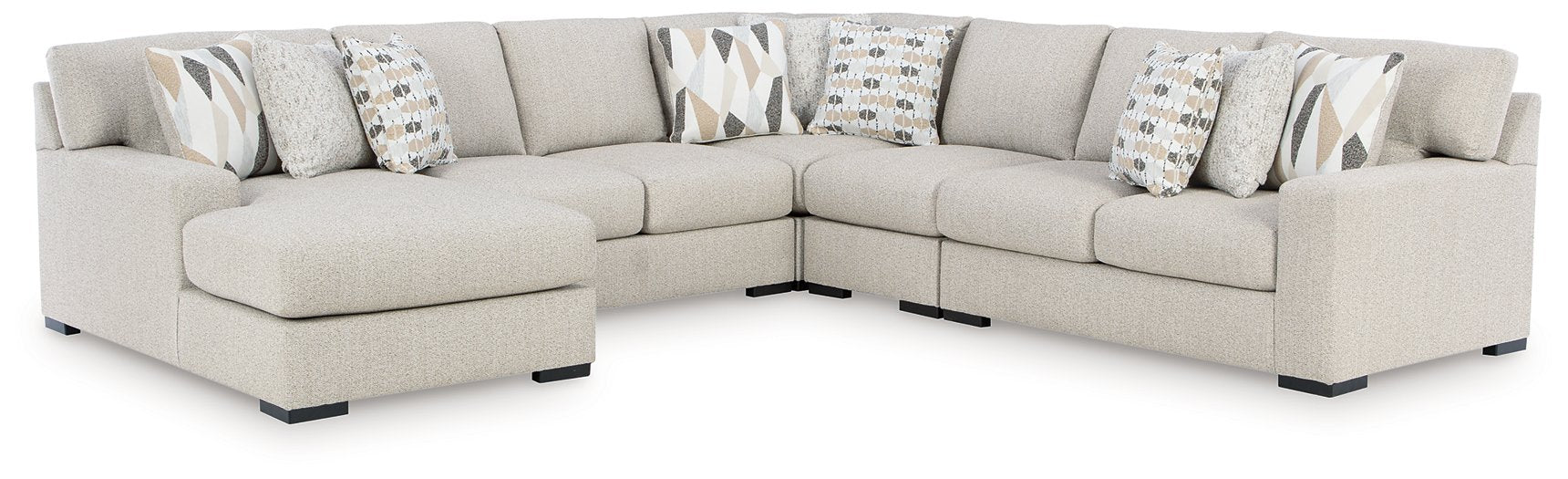 Laurelgrove Sectional with Chaise - Bargain Furniture (Detroit, MI)