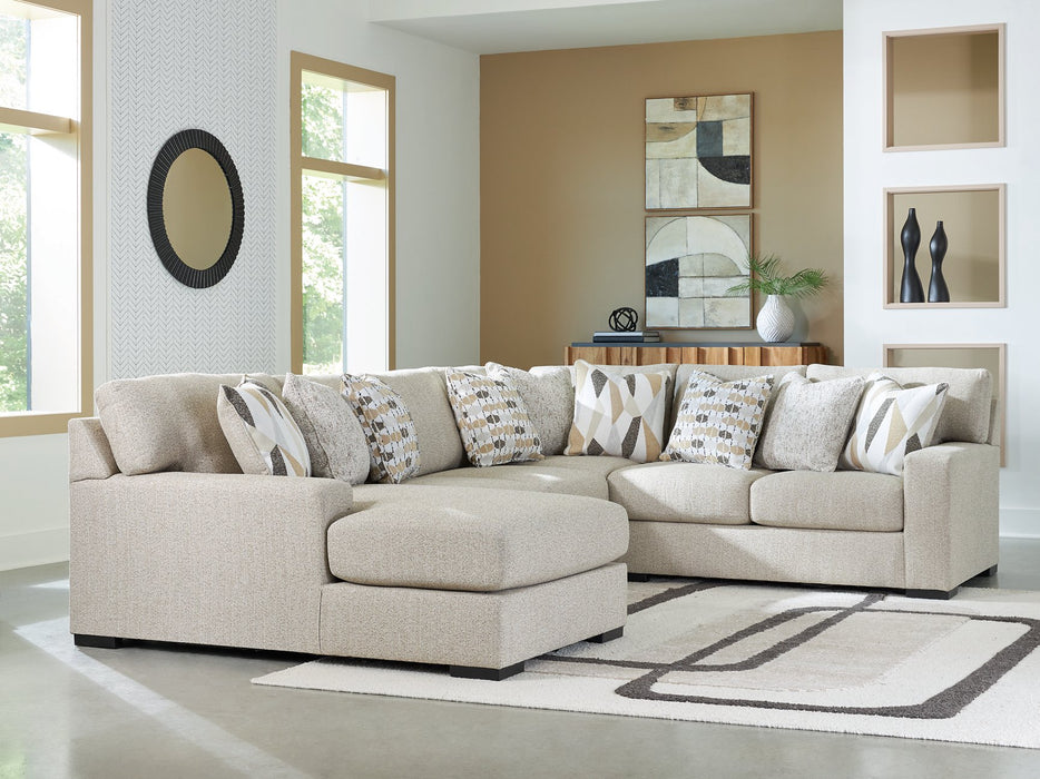 Laurelgrove Sectional with Chaise - Bargain Furniture (Detroit, MI)