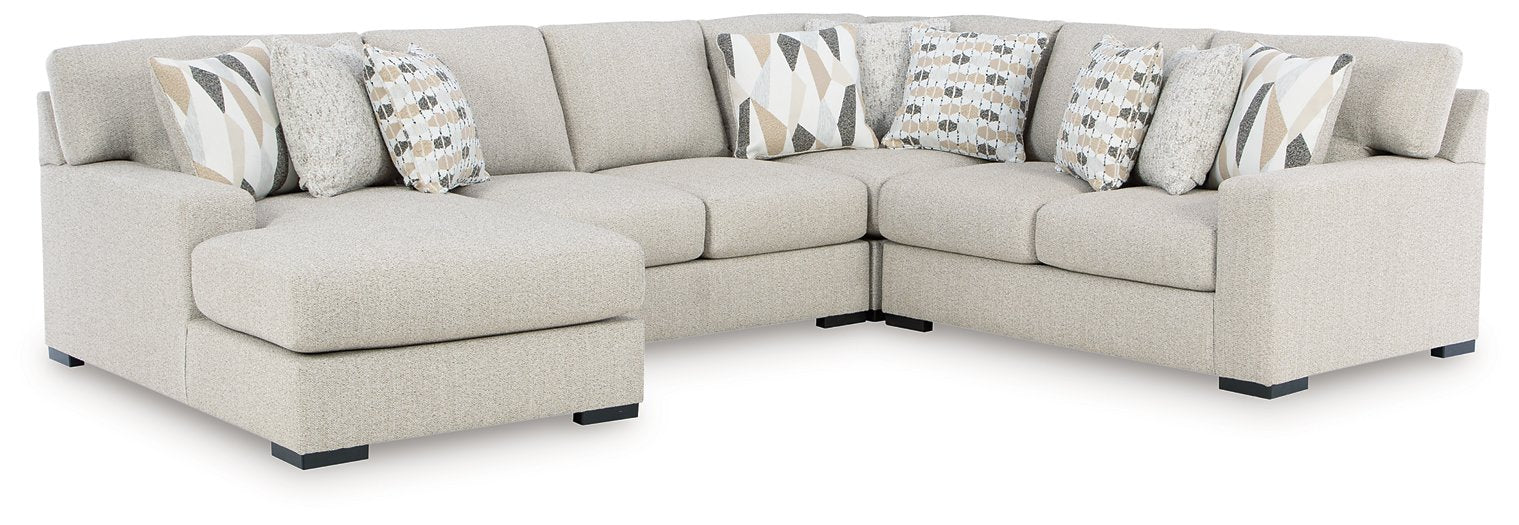 Laurelgrove Sectional with Chaise - Bargain Furniture (Detroit, MI)