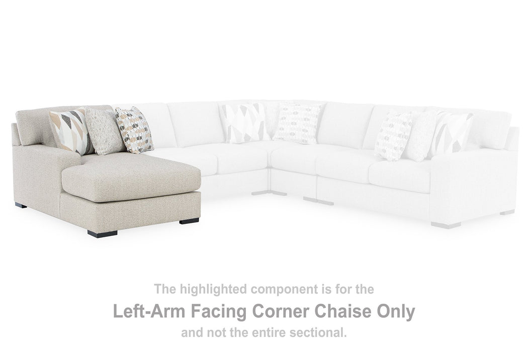 Laurelgrove Sectional Sofa Chaise - Bargain Furniture (Detroit, MI)