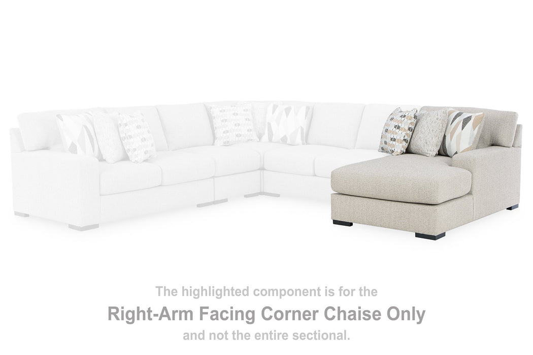 Laurelgrove Sectional Sofa Chaise - Bargain Furniture (Detroit, MI)