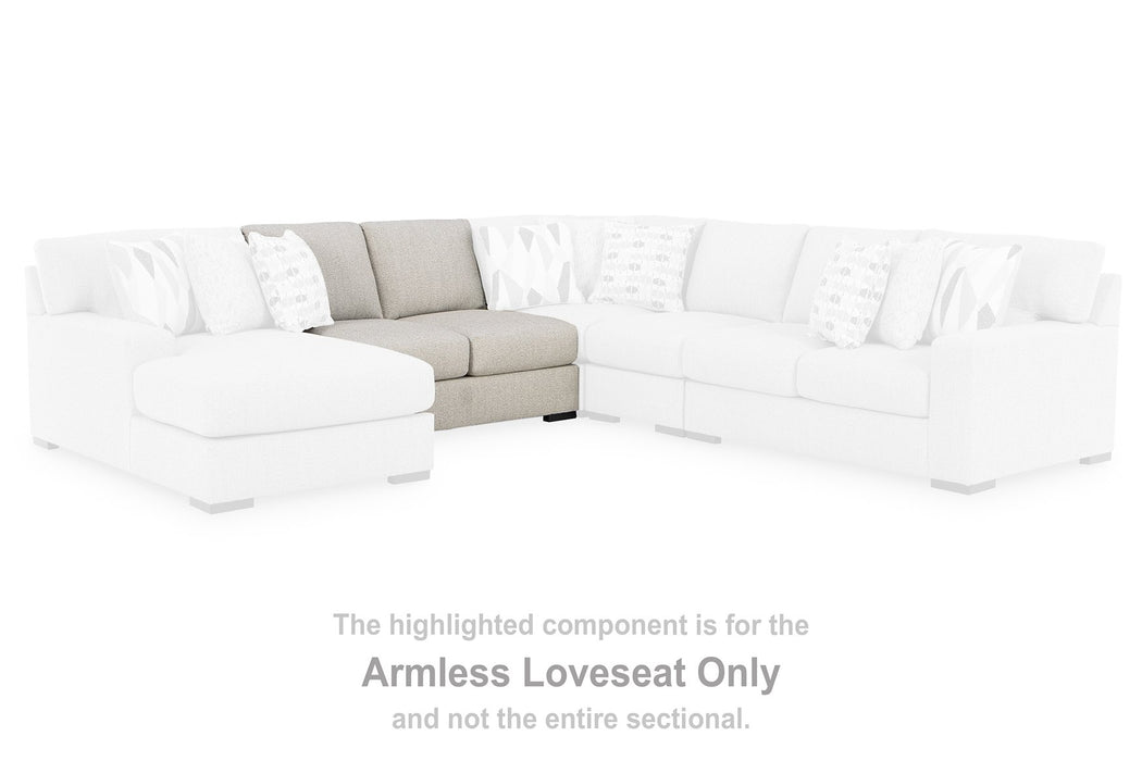 Laurelgrove Double Chaise Sectional - Bargain Furniture (Detroit, MI)