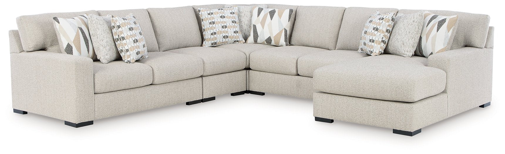 Laurelgrove Sectional with Chaise - Bargain Furniture (Detroit, MI)