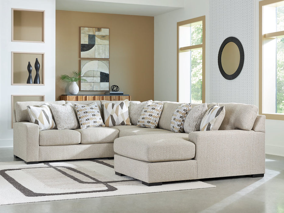 Laurelgrove Sectional with Chaise - Bargain Furniture (Detroit, MI)