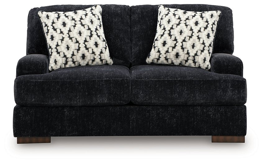 Whitmore Manor Loveseat - Bargain Furniture (Detroit, MI)