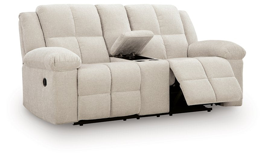 Orlen Reclining Loveseat with Console - Bargain Furniture (Detroit, MI)