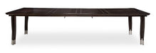 AICO Paris Chic Rectangular Dining Table in Espresso - Bargain Furniture (Detroit, MI)