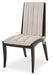 AICO Paris Chic Side Chair in Espresso (Set of 2) - Bargain Furniture (Detroit, MI)