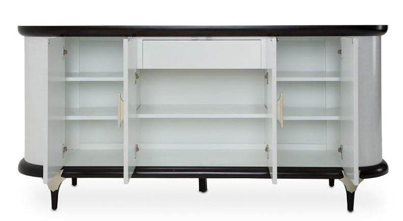 AICO Paris Chic Sideboard in Espresso - Bargain Furniture (Detroit, MI)