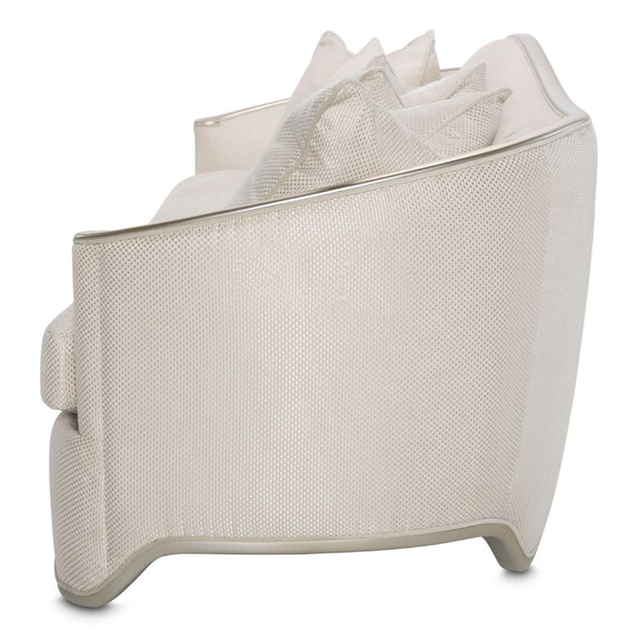 AICO London Place Sofa in Light Champagne - Bargain Furniture (Detroit, MI)