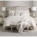 AICO London Place Bed Bench in Creamy Pearl - Bargain Furniture (Detroit, MI)