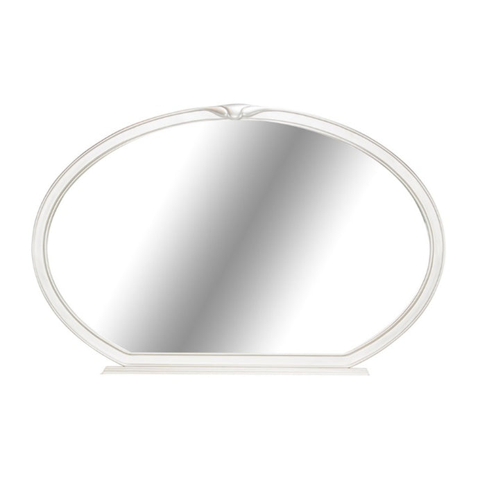 AICO Camden Court Mirror in Pearl - Bargain Furniture (Detroit, MI)