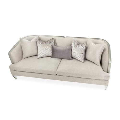 AICO Furniture Camden Court Sofa in Platinum - Bargain Furniture (Detroit, MI)