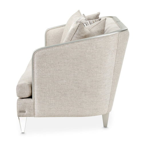AICO Furniture Camden Court Sofa in Platinum - Bargain Furniture (Detroit, MI)