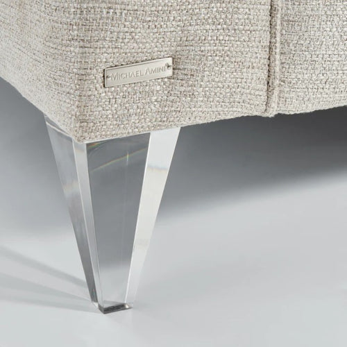 AICO Furniture Camden Court Sofa in Platinum - Bargain Furniture (Detroit, MI)