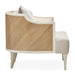 AICO Furniture Camden Court Accent Chair in Pearl - Bargain Furniture (Detroit, MI)