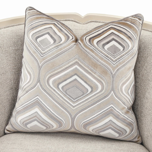 AICO Furniture Camden Court Accent Chair in Pearl - Bargain Furniture (Detroit, MI)