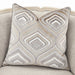 AICO Furniture Camden Court Accent Chair in Pearl - Bargain Furniture (Detroit, MI)