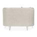 AICO Furniture Camden Court Chair and Half in Platinum - Bargain Furniture (Detroit, MI)