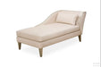 AICO Furniture Camden Court LAF Chaise Flax in Platinum - Bargain Furniture (Detroit, MI)