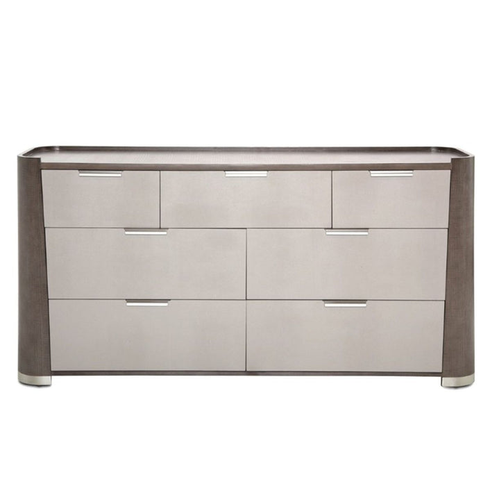 AICO Roxbury Park Dresser in Slate - Bargain Furniture (Detroit, MI)