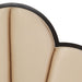AICO Malibu Crest King Scalloped Panel Bed in Dark Espresso - Bargain Furniture (Detroit, MI)