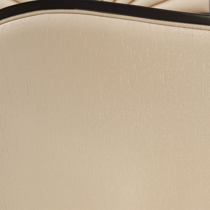 AICO Malibu Crest King Scalloped Panel Bed in Dark Espresso - Bargain Furniture (Detroit, MI)
