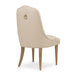 AICO Malibu Crest Side Chair in Crotch Mahogany (Set of 2) - Bargain Furniture (Detroit, MI)