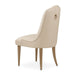 AICO Malibu Crest Side Chair in Crotch Mahogany (Set of 2) - Bargain Furniture (Detroit, MI)