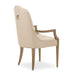 AICO Malibu Crest Arm Chair in Crotch Mahogany (Set of 2) - Bargain Furniture (Detroit, MI)