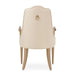 AICO Malibu Crest Arm Chair in Crotch Mahogany (Set of 2) - Bargain Furniture (Detroit, MI)