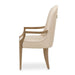 AICO Malibu Crest Arm Chair in Crotch Mahogany (Set of 2) - Bargain Furniture (Detroit, MI)