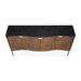 AICO Malibu Crest Sideboard in Crotch Mahogany - Bargain Furniture (Detroit, MI)