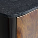 AICO Malibu Crest Sideboard in Crotch Mahogany - Bargain Furniture (Detroit, MI)